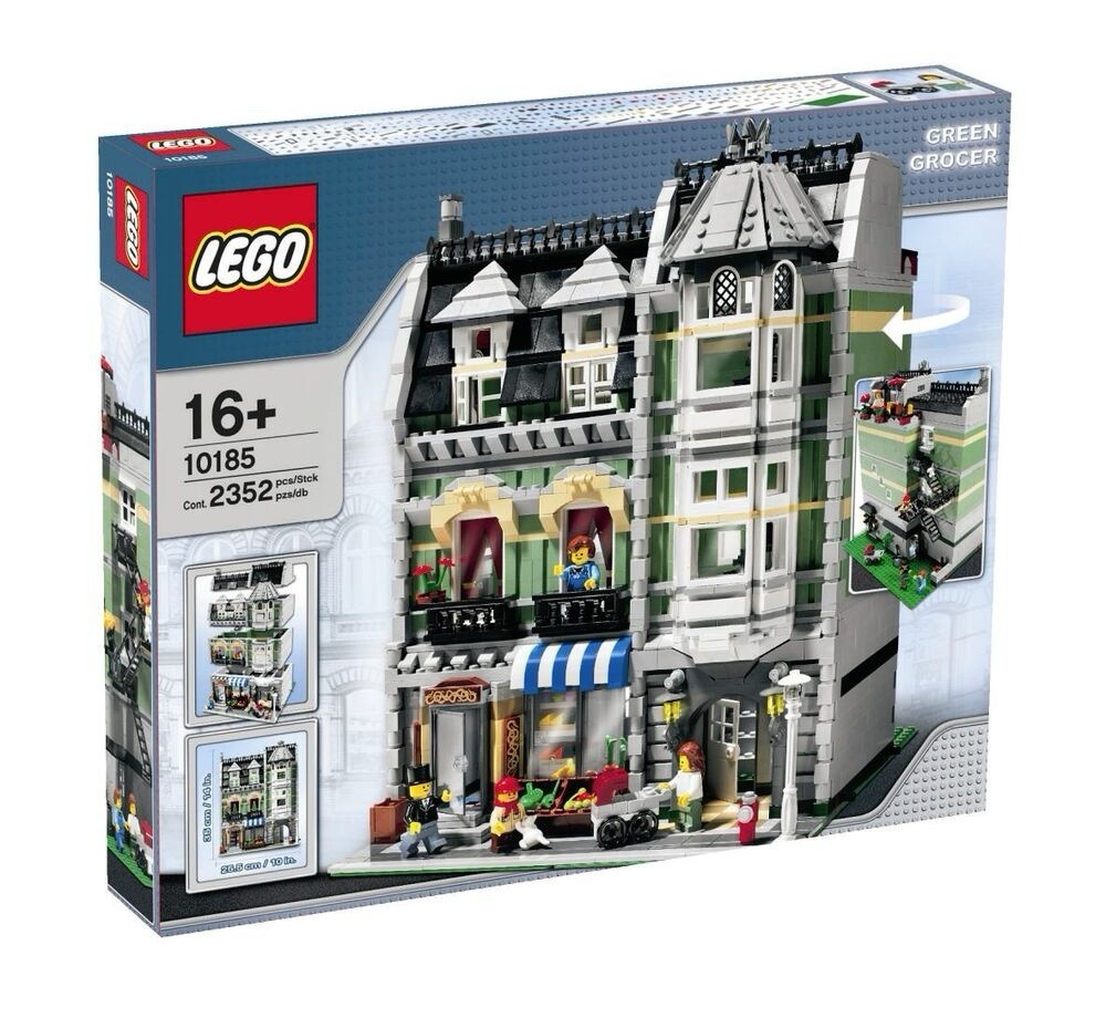 NEW Sealed LEGO 10185 Creator Expert: Green Grocer (2352 pcs