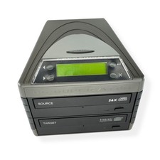 I/O Magic IOM-DM2 CD Duplicator 2 Drive Optical USB 2.0 52x FOR PARTS REPAIR