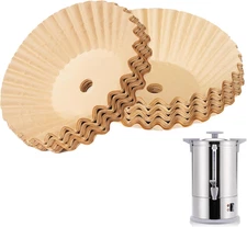 Coffee Filter Compatible with Sybo Commercial Coffee Maker, 120Pcs Bowl Organic 