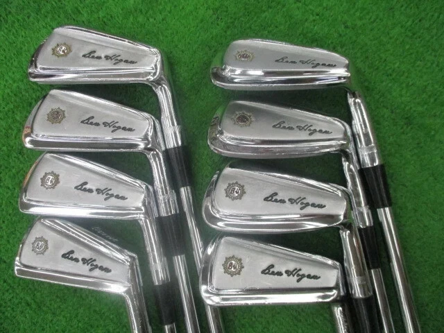 ◼️8pcs◼️ Ben Hogan Iron Set 8clubs 3-9,E Shaft Original Steel Flex S Stiff Used - Image 3 of 4