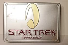 Vintage Star Trek Trivia Board Game in Tin Metal Box by Mattel 2000