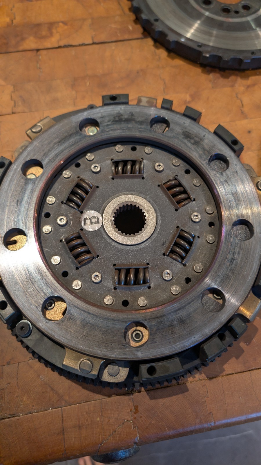 Stage 2 Ceramic E Gear Clutch Flywheel  04-08 Lamborghini Gallardo Used 1k Miles