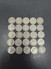 Lot of 25 Roosevelt Dimes  90% Silver!