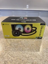 Corsair iCUE Link Titan 240 RX RGB Liquid CPU Cooler Black