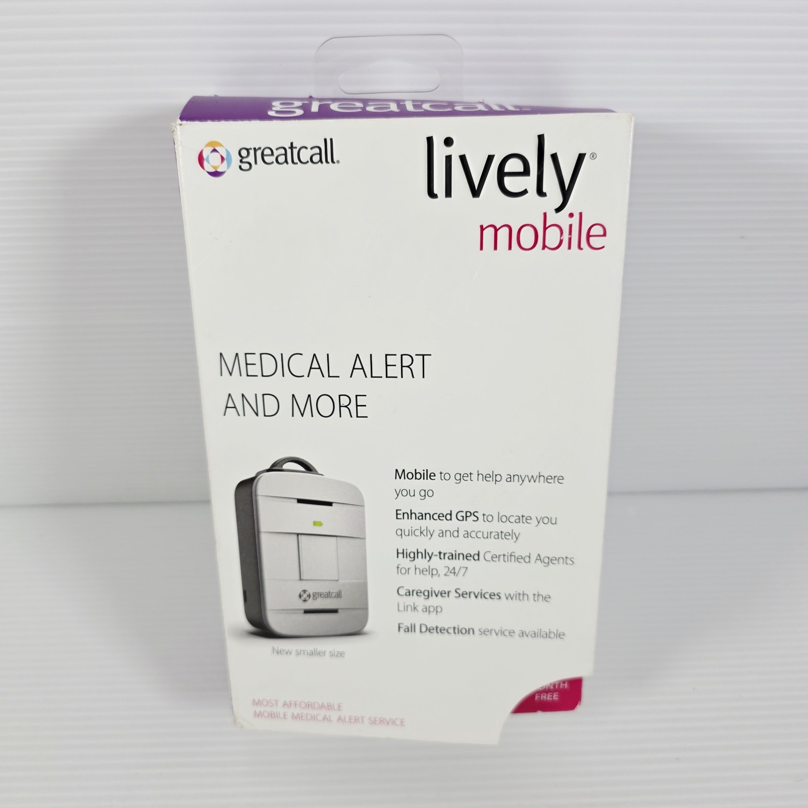 GreatCall Lively Mobile Plus All-in-One Medical Alert Device 