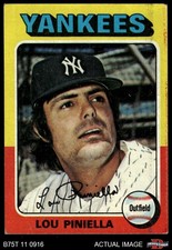 1975 Topps #217 Lou Piniella Yankees 4 - VG/EX