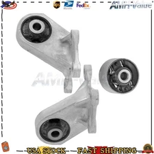 3PCS Rear Left & Right Differential Mounts For Jeep Compass 2007-2017 2.0L 2.4L