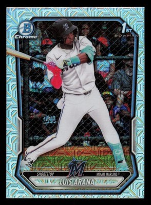 2026 Bowman #BCP-72 Luis Arana Chrome Prospects Mojo Refractor
