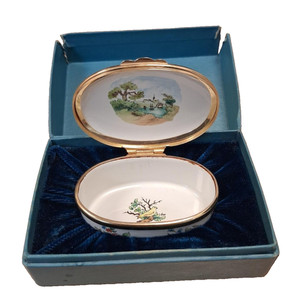 Halcyon Days Enamel Box | eBay