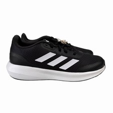 Adidas RunFalcon 3.0 Black White Shoes HP5845 Youth Unisex Size 5.5