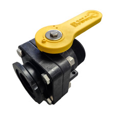 Banjo Standard Port Manifold Ball Valve 2" Flange X 2" MNPT - VSMT200CF