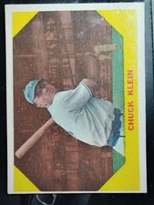1960 Fleer Baseball Greats #30 Chuck Klein VG/EX 