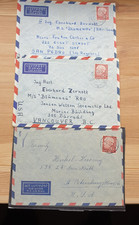 konvolut , 3x luftpostbrief , deutschland - U S A /kanada , mi.nr.192 , 1959/60