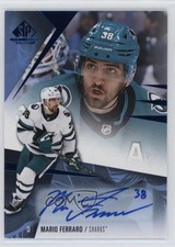 2023-24 Upper Deck SP Game Used Auto Mario Ferraro #71 Auto 0jr6