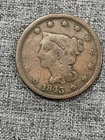 1843-P Large Cent — photo from another recent sale