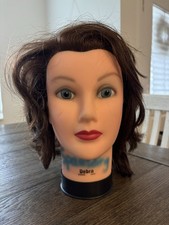 Burmax Debra Human Hair Mannequin Head Cosmet...