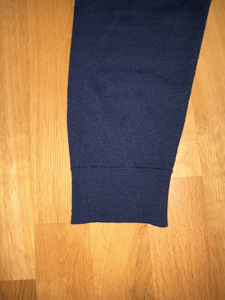 SELECTED Homme - hochwertiger Basic-Strickpullover - Navy-Blau - Merino - GR. L - Bild 4 von 4