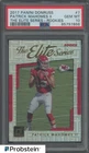 2017 Panini Donruss The Elite Series Rookies #7 Patrick Mahomes RC PSA 10