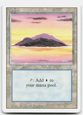 MTG Island (A) L Revised Edition 287 MP