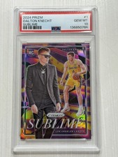 2024 Prizm #1 Dalton Knecht Rookie Case Hit SSP Sublime PSA 10 RC