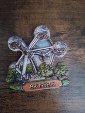 Magnetschild, K&uuml;hlschrankmagnet,  Belgien,  Br&uuml;ssel