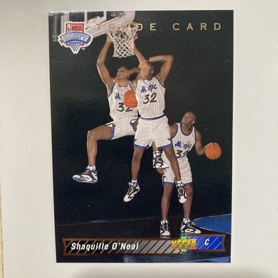 1992 - 1993 Upper Deck Shaquille O'Neal Orlando Magic #1B Basketball Card