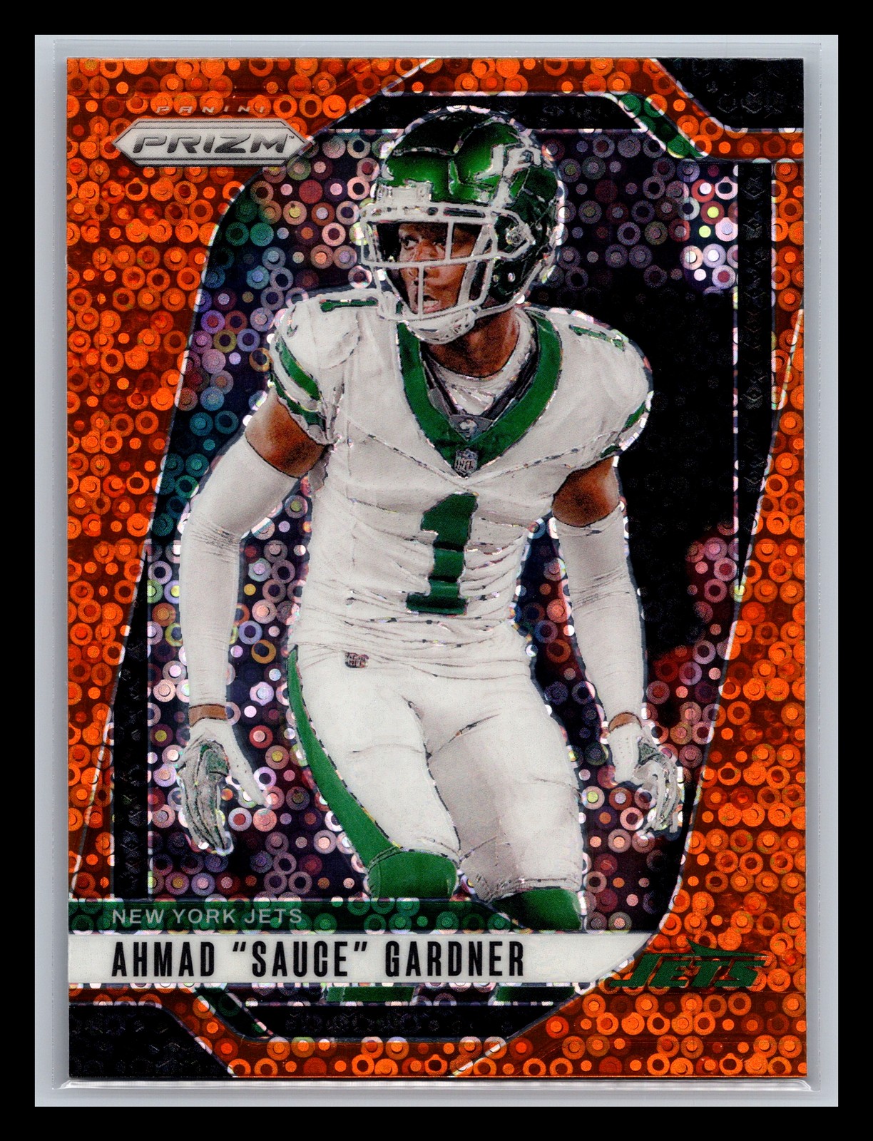 Ahmad "Sauce" Gardner New York Jets 2024 Panini Prizm #226 Disco