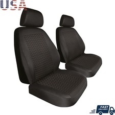 Universal 2-Pack Airbag Safe Car Seat Covers Front Protection Adjustable Fit New