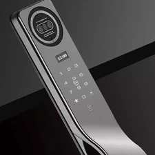 Fingerprint Face Smart Lock Tuya Wifi Keyless Intercom Palm Vein Auto Door Locqv