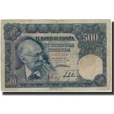 [#591363] Banknote, Spain, 500 Pesetas, 1951-11-15, KM:142a, EF