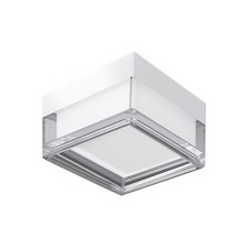 Plafoniera led 9 w luce bianca calda naturale applique quadrato 3 cct ip65 bl130