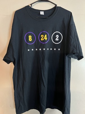 Kobe Bryant Gigi Los Angeles Lakers x Warriors Chase Center SGA Shirt Sz XL