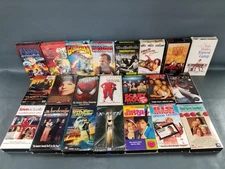 Pop Culture Cult Classic VHS Tape Bulk Media Resellers Lot