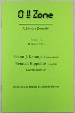 Sekou Karanja, Kendall Hippolite / O Zone A Literary Pamphlet Issue 3 March 1993