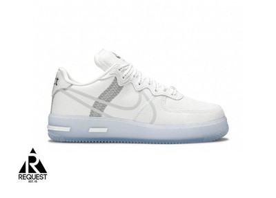 Air Force 1 React  White Light Bone 