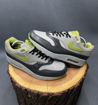 Nike Air Max 1 SP x HUF Gray Neon Green HF3713-002 Men's 12 No Box!