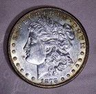 1878-S Morgan Silver Dollar, Toning