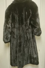 Vintage mink coat. 46 Inches from collar to bottom 3ft 10  