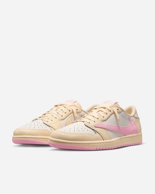 Nike Air Jordan 1 Low x Travis Scott Shy Pink EU 44 IQ7604-100 NEU & OVP Händler