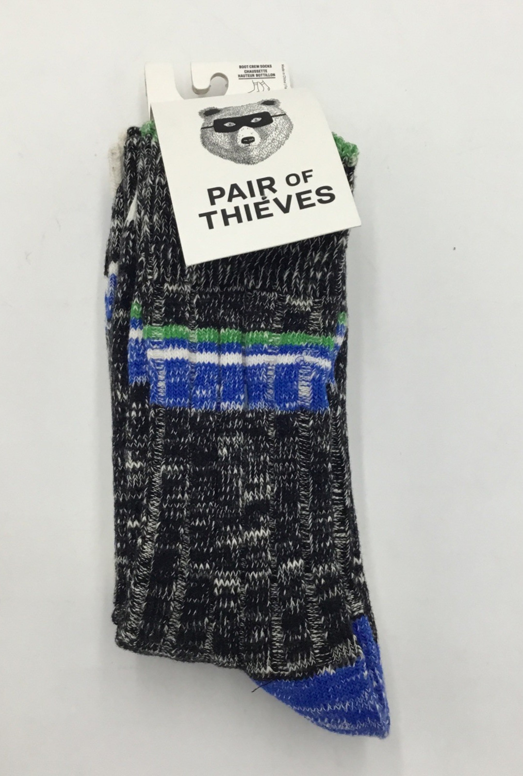 Pair of Thieves 3 Pack Socks, Multi, Shoe Size 6-12