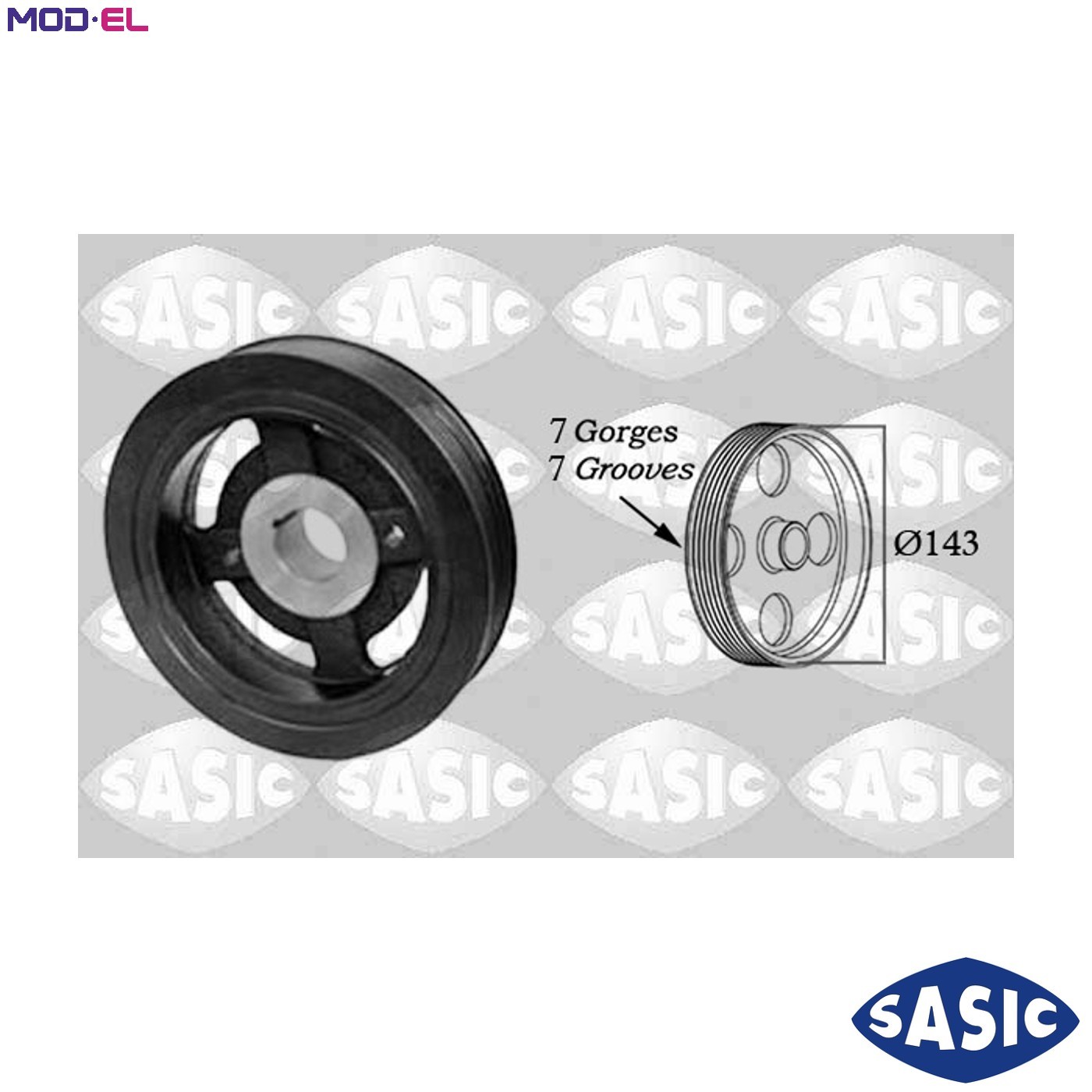 BELT PULLEY CRANKSHAFT 2156058 FOR TOYOTA ESTIMA/PREVIA VERSO/SPORTVAN/AVENSIS