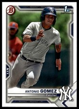 2021 Bowman #BP-82 Antonio Gomez Prospects
