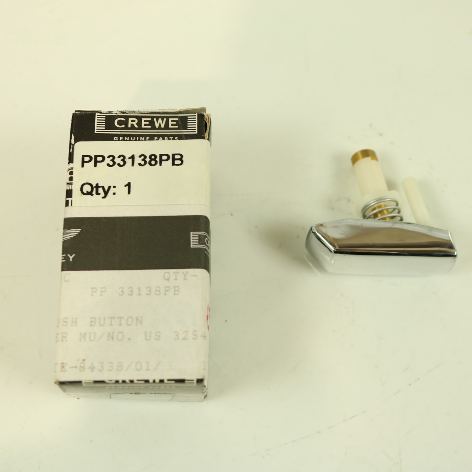 [NOS] Bentley Arnage Rolls Royce Seraph Door Handle Button PP33138PB
