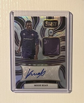 2024-25 Panini Select Serie A - Moise Kean - Fiorentina - Patch Auto