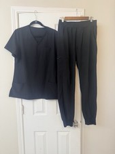 Women s Scrubs Set In Black Size Large