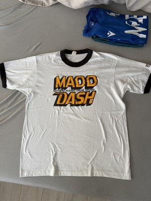 Vintage 1980s MADD Dash Ringer T-Shirt - WCPO TV 5 - XL - Rare Charity Promo