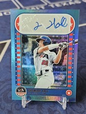 JEREMIAH HALL 2025 Panini USA Stars & Stripes PLATINUM Auto # 1/1 Autograph 
