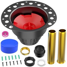 PVC Freestanding Tub Drain Kit Bathtub Drain Rough-in Kit Floor Drain