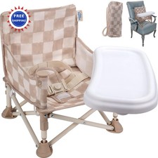 Portable 3-in-1 Baby Chair Cozy Booster Seat Toddler Safety Belt Foldable Tiny
