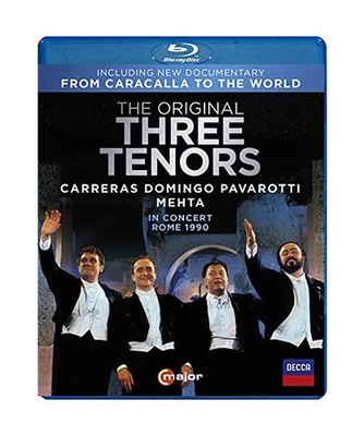Die drei Tenöre: Carreras, Domingo, Pavarotti im Konzert, Rom 1990 [Blu-ray], J